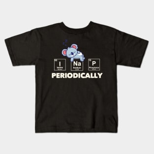 Koala I Nap Periodically Kids T-Shirt